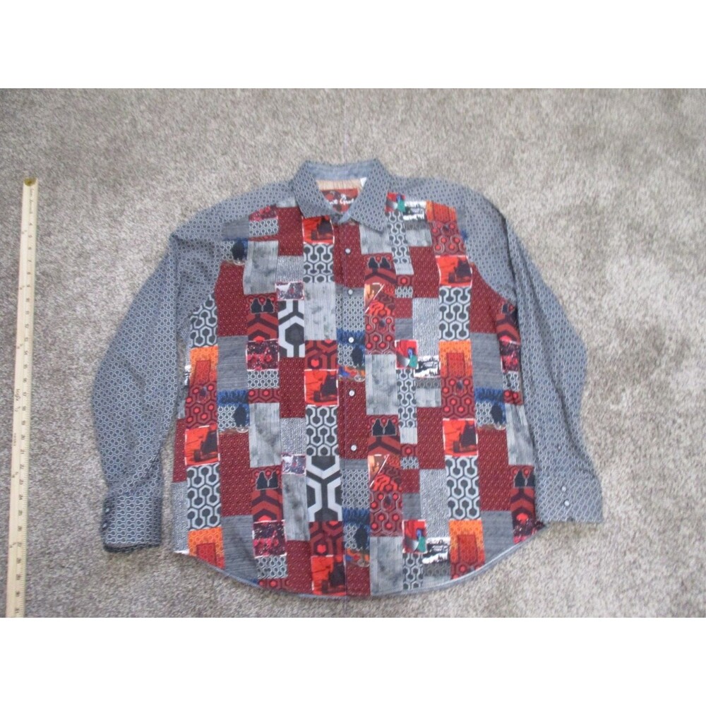 Very Rare Robert Graham Men's Snowbound (The Shining) Button-Front Shirt 2XL